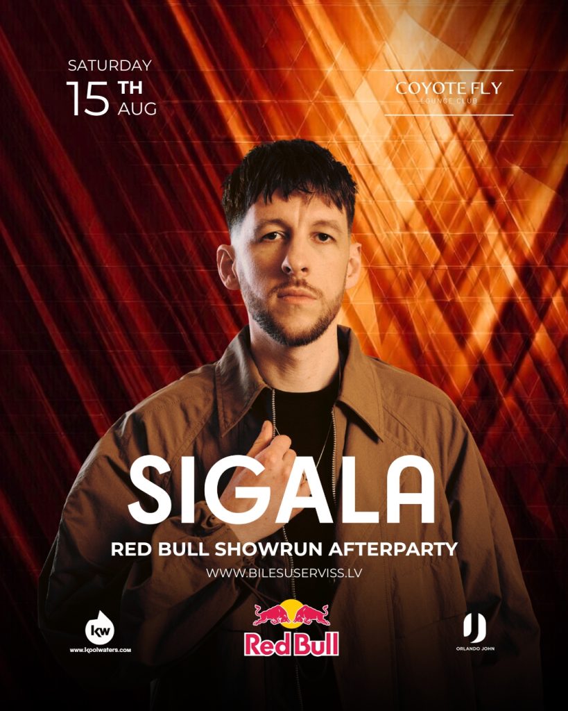 SIGALA – THE OFFICIAL RED BULL SHOWRUN AFTERPARTY